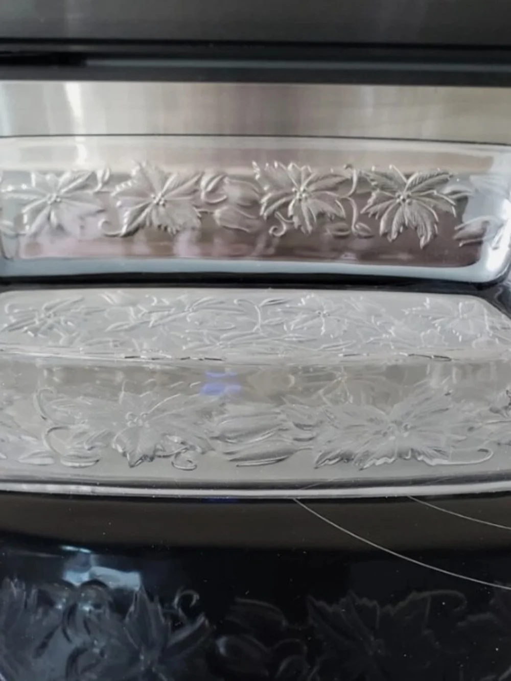 Princess House Fantasia Floral Print Lasagna Dish